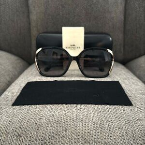 Coach Black & Gold Sunglasses